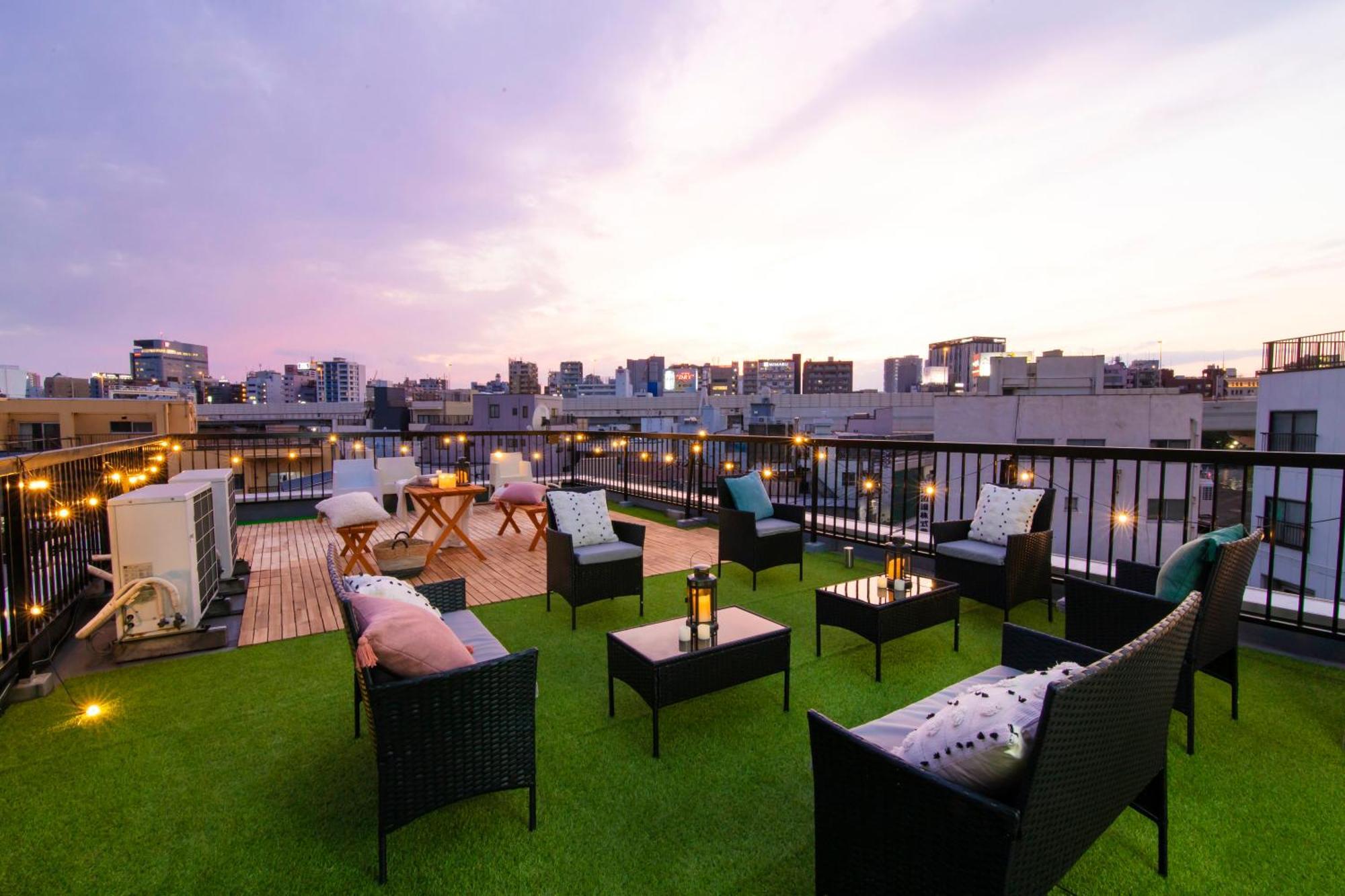【5/24New Open】浅草徒歩3分/Max9名/無料駐車場/渋谷直通 Appartement Tokio Buitenkant foto
