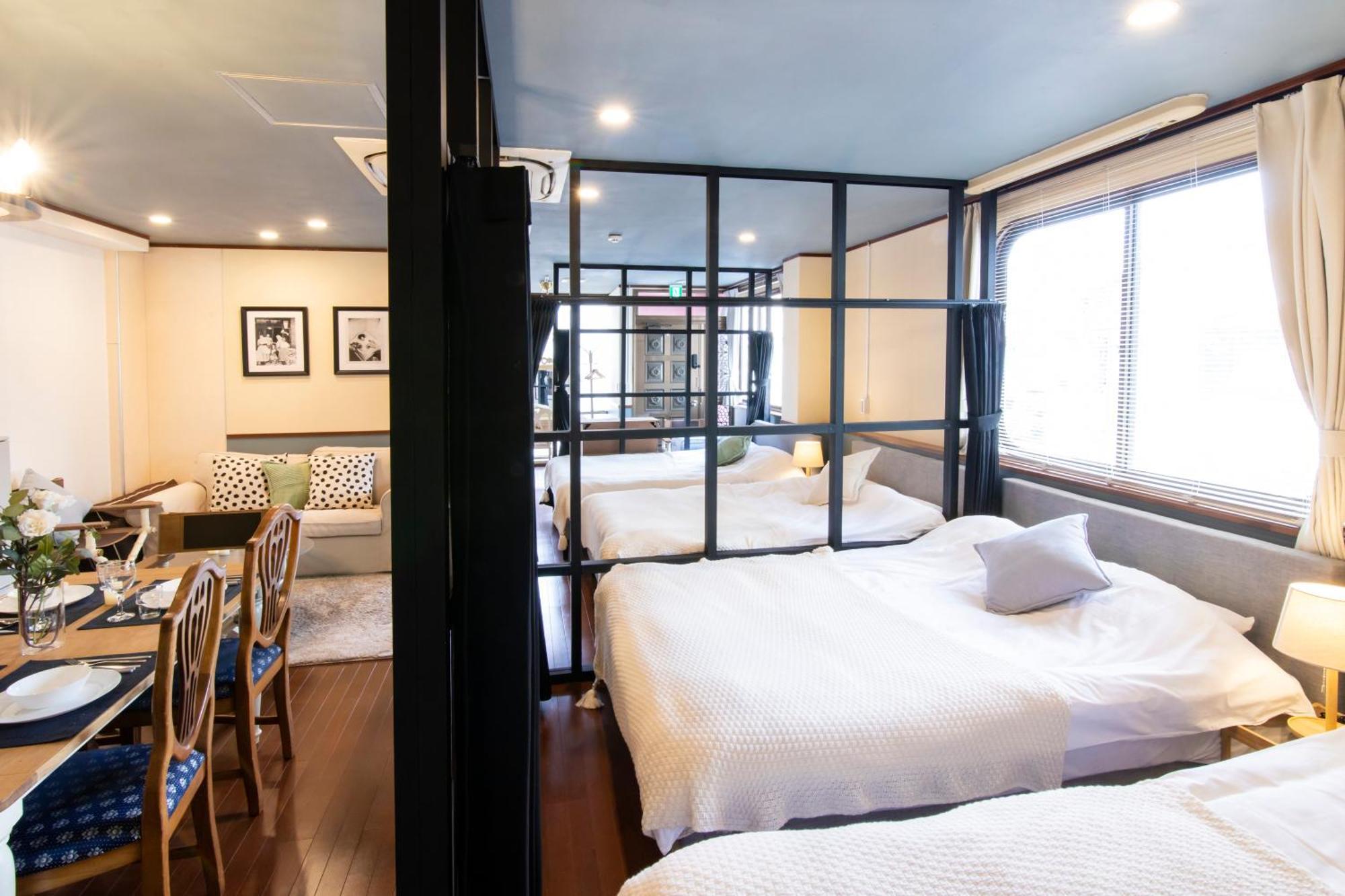 【5/24New Open】浅草徒歩3分/Max9名/無料駐車場/渋谷直通 Appartement Tokio Buitenkant foto
